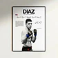 Cuadro Deportivo Nick The Stockton Slugger Diaz Ufc - Miniatura 2