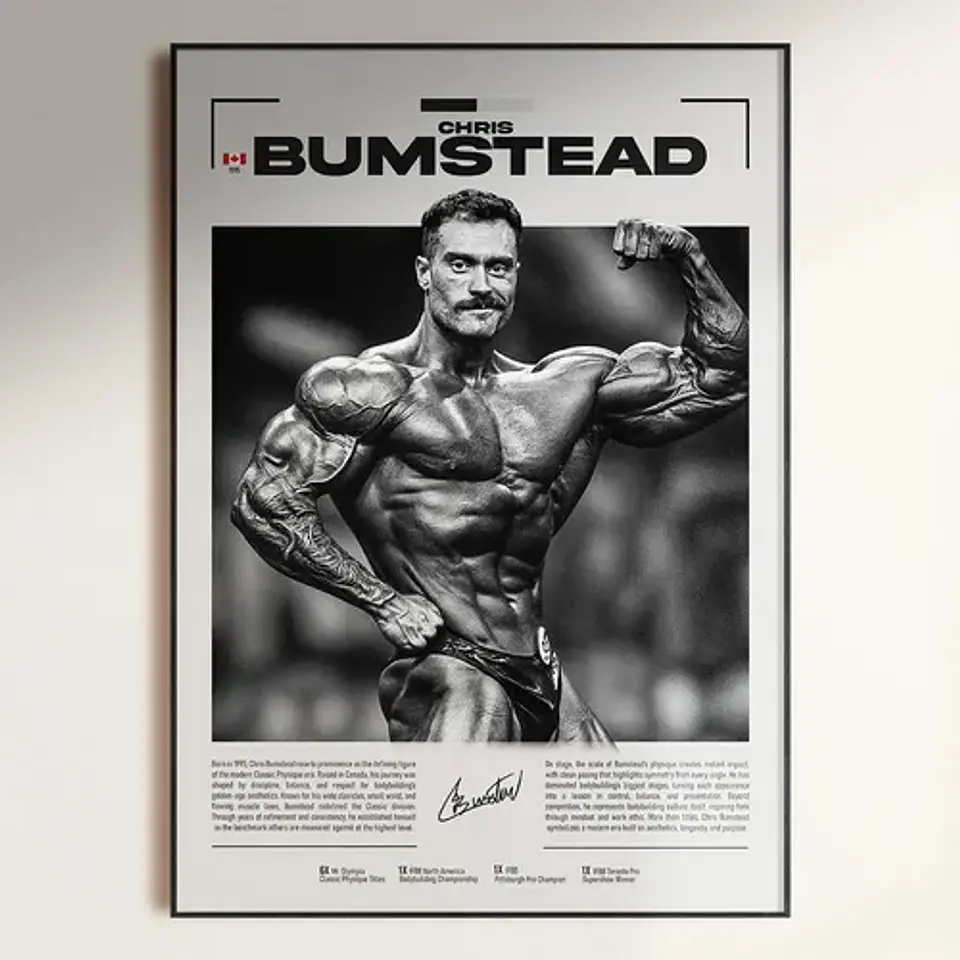 Cuadro Leyendas Mr. Olympia Bodybuilder Fisicoculturismo Gym 3
