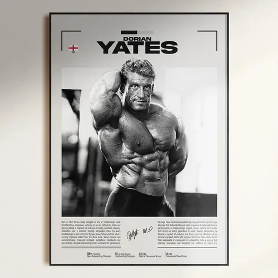 Cuadro Leyendas Mr. Olympia Bodybuilder Fisicoculturismo Gym 8