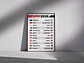 Cuadro Calendario De Fórmula 1 2026  Colección Especial - Miniatura 1