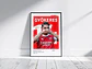 Cuadro Fútbol Viktor Gyökeres Arsenal + Marco - Miniatura 1