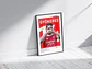Cuadro Fútbol Viktor Gyökeres Arsenal + Marco - Miniatura 2