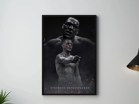 Cuadro Historicos Peleadores Leyendas Ufc Mma Jiu Jitsu