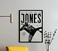 Cuadro Jon Jones Bones Xv Ufc + Marco - Miniatura 1