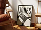 Cuadro Jon Jones Bones Xv Ufc + Marco - Miniatura 2