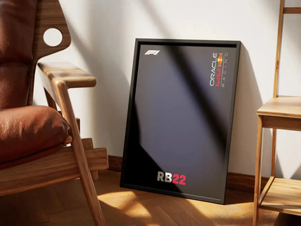 Cuadro Red Bull Rb22 De Fórmula 1  Colección Especial 2