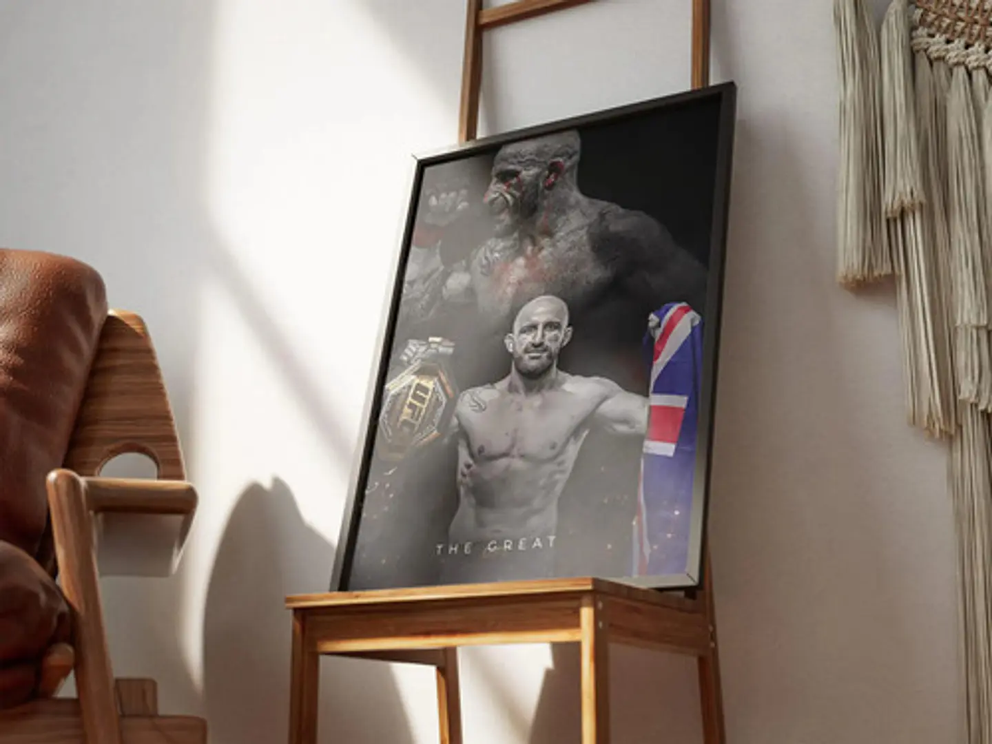 Cuadro Historicos Peleadores Leyendas Ufc Mma Jiu Jitsu 1