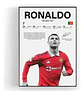 6 Cuadro Cristiano Ronaldo Cr7 Leyenda Futbol + Marco - Miniatura 1