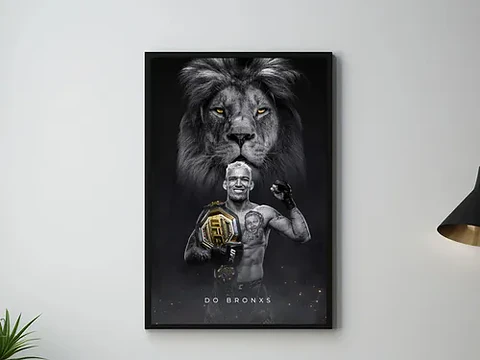 Cuadro Historicos Peleadores Leyendas Ufc Mma Jiu Jitsu