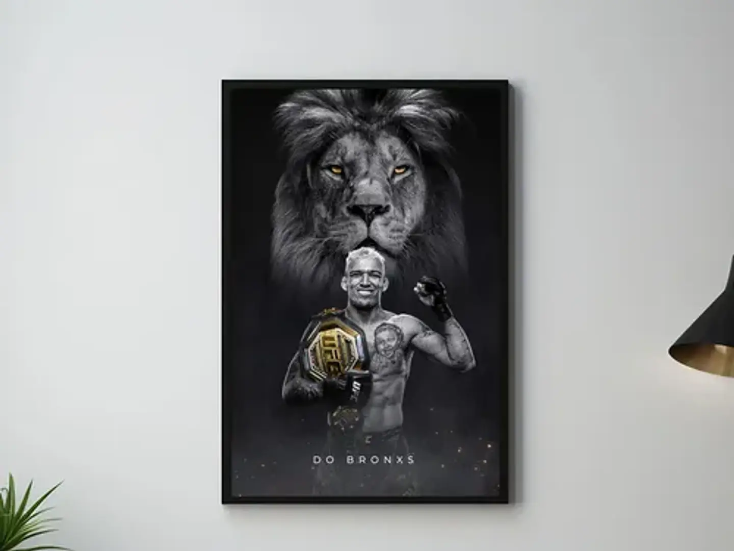 Cuadro Historicos Peleadores Leyendas Ufc Mma Jiu Jitsu 1