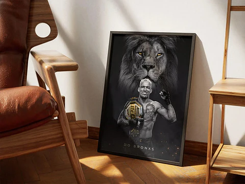 Cuadro Historicos Peleadores Leyendas Ufc Mma Jiu Jitsu