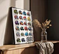 Cuadro Cascos Pilotos Fórmula 1 Gran Premio F1 2026 + Marco - Miniatura 3