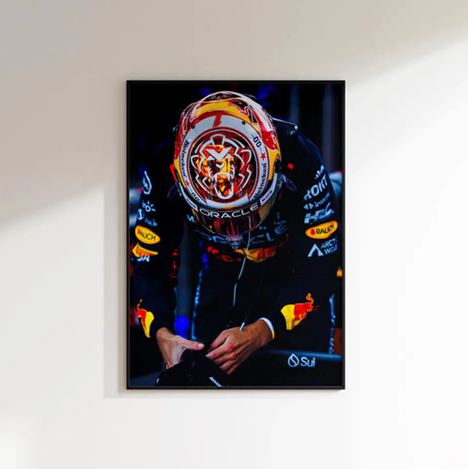 Set Cuadros Red Bull Racing F1 Campeón | Fórmula 1+ Marco 4
