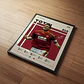 Cuadro Fútbol Francesco Totti Il Capitano As Roma Leyenda - Miniatura 2