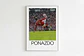 Cuadro Chilena Fútbol Rooney Garnacho Cristiano Ronaldo - Miniatura 2