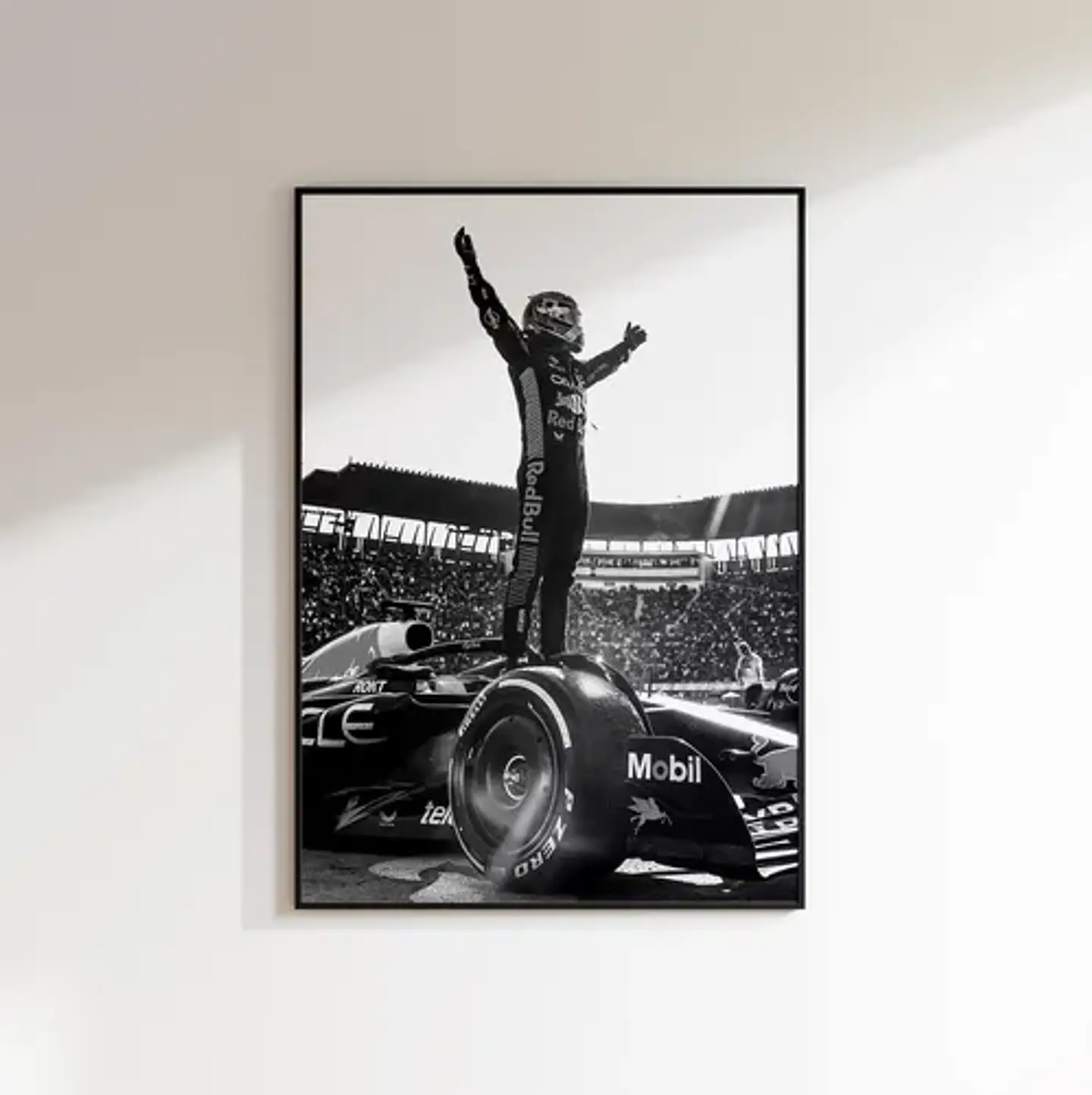Set Cuadros Red Bull Racing F1 | Colección Fórmula 1 + Marco 4
