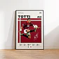 Cuadro Fútbol Francesco Totti Il Capitano As Roma Leyenda - Miniatura 3