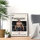 Cuadro Tony Ferguson El Cucuy Peso Ligero Ufc + Marco - Miniatura 2