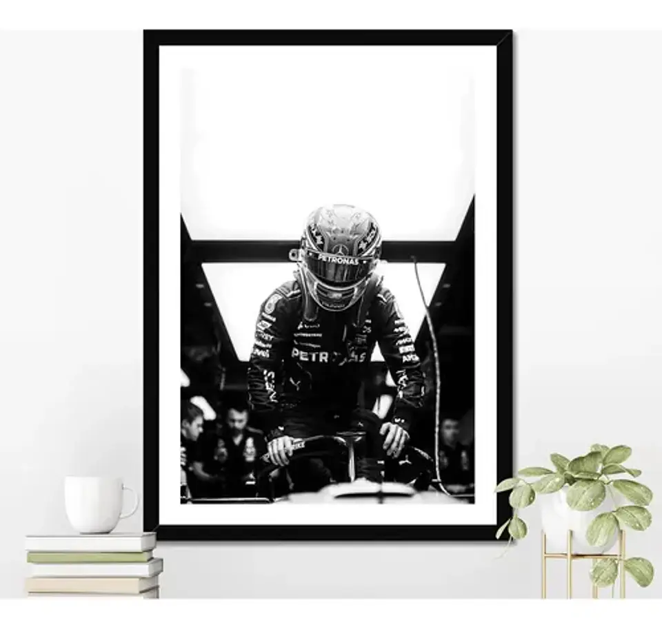 10 Cuadros Kimi Antonelli Mercedes Benz F1 Decoración 1