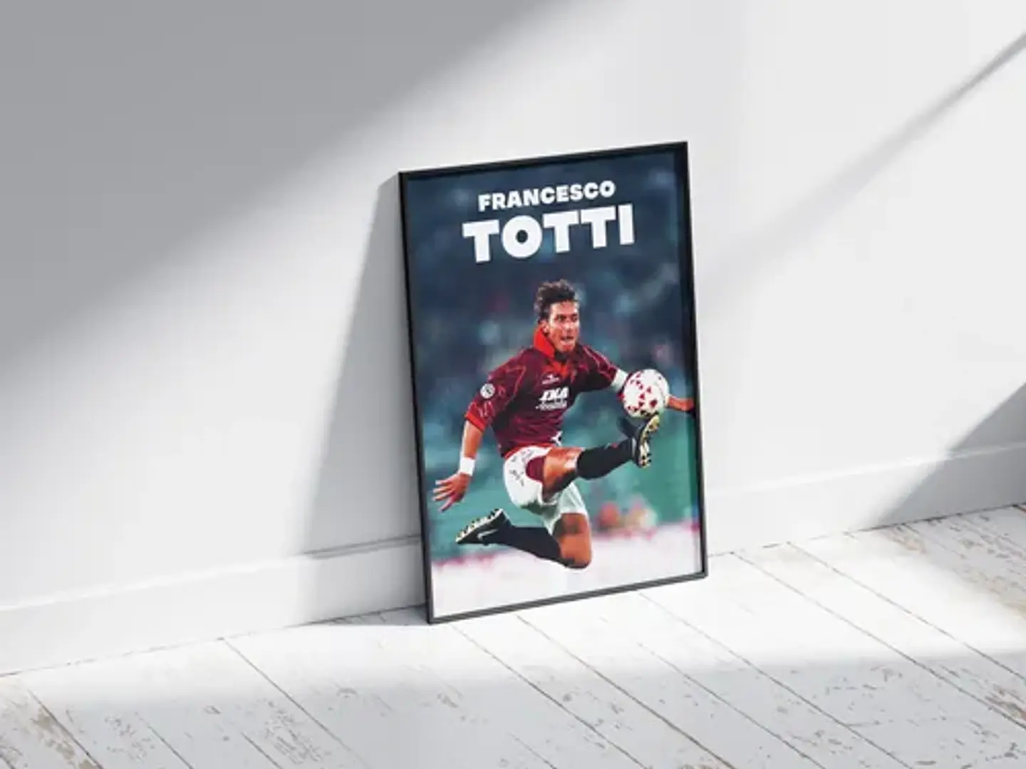 Cuadro Fútbol Francesco Totti Il Capitano As Roma Leyenda 2