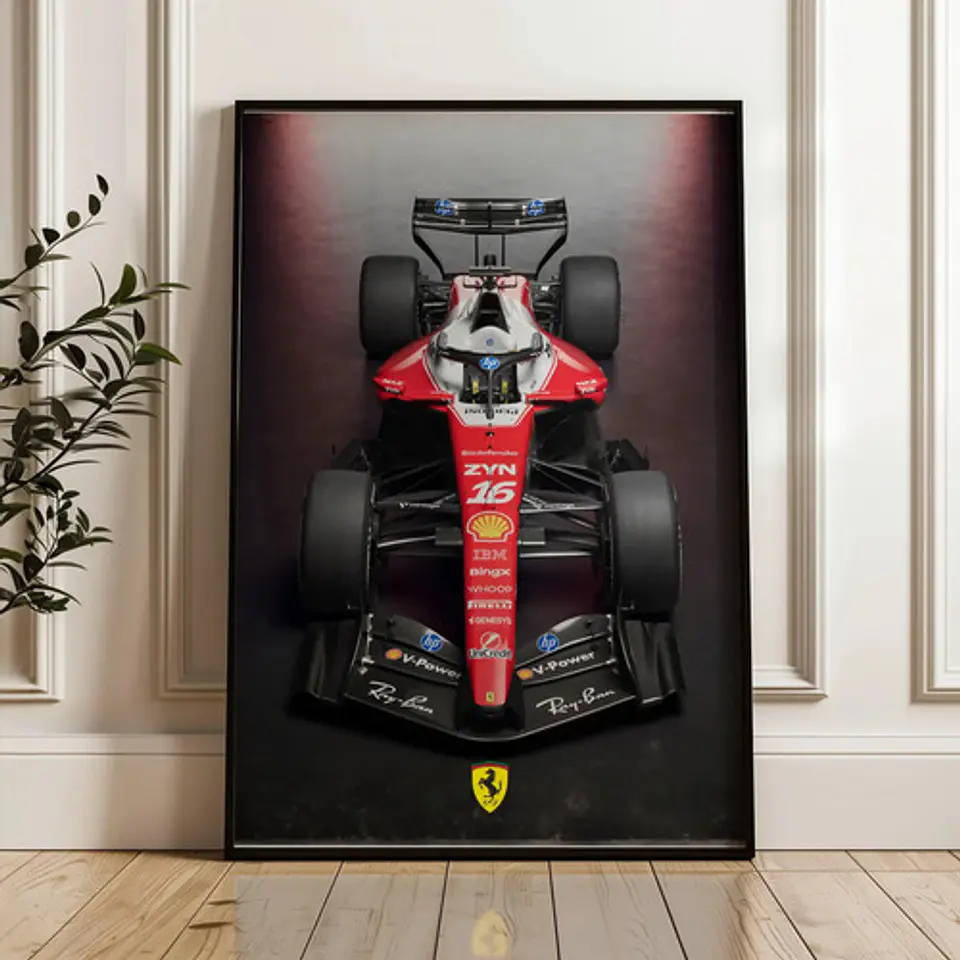 Cuadro Fórmula 1 2026 De Audi Ferrari Mercedes + Marco 1