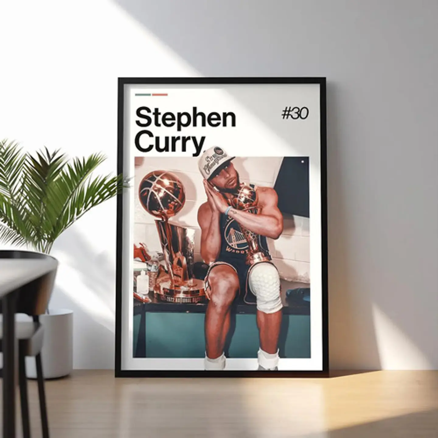 Cuadro Nba Stephen Curry Chef Curry Golden State Warriors 1
