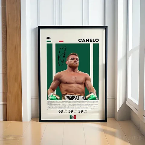 Cuadros De Boxeo Canelo Álvarez Floyd Mayweather Ryan García