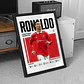 2 Cuadros De Cristiano Ronaldo Cr7 Leyenda Del Fútbol Marco - Miniatura 3