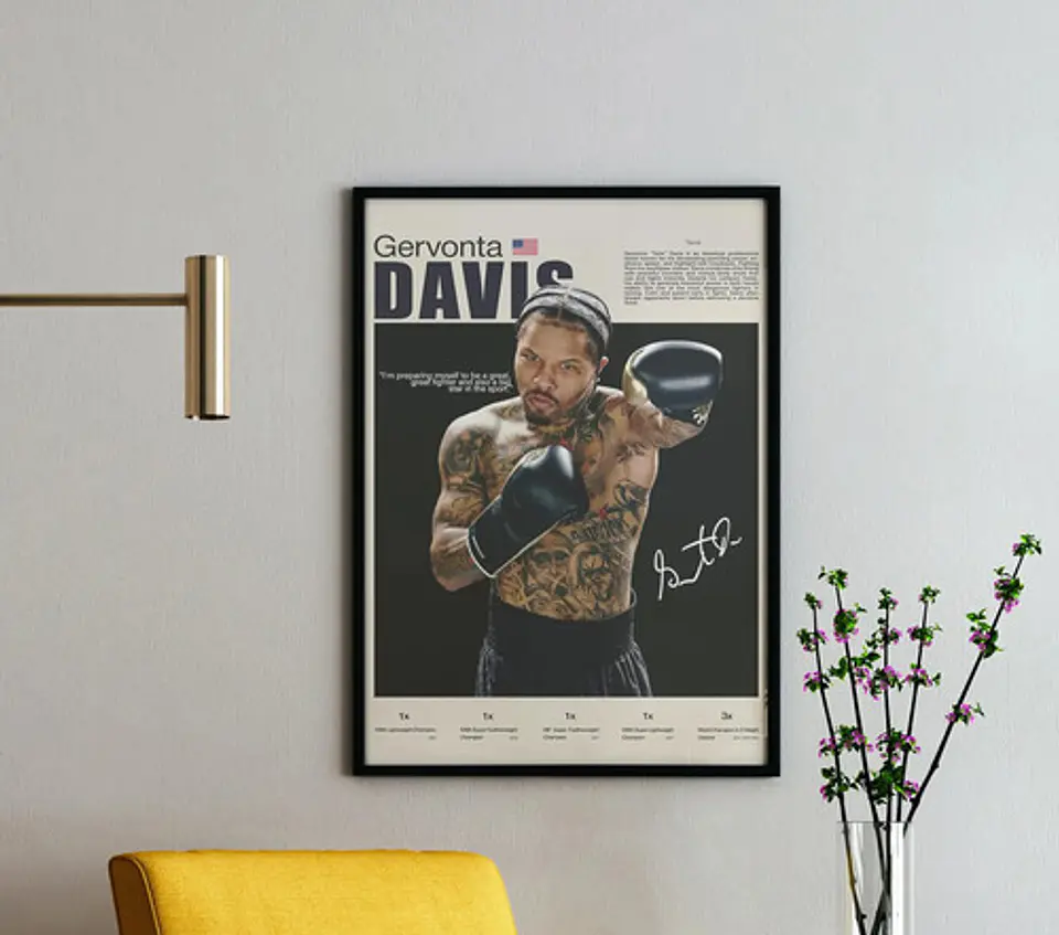 Cuadros Leyendas Boxeo Gervonta Davis Boxeador 3