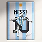 Cuadro Leyendas Del Fútbol Cristiano Ronaldo, Messi, Mbappe - Miniatura 2