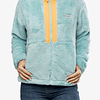 Polar Columbia Boundless Discovery™ Full Zip Aqua Haze, sunset Peach