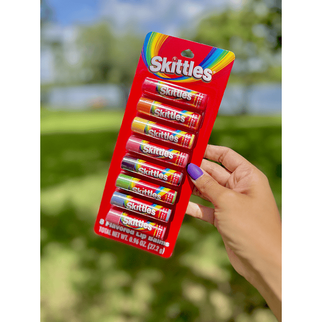 Pack Balsamo Labial Skittles