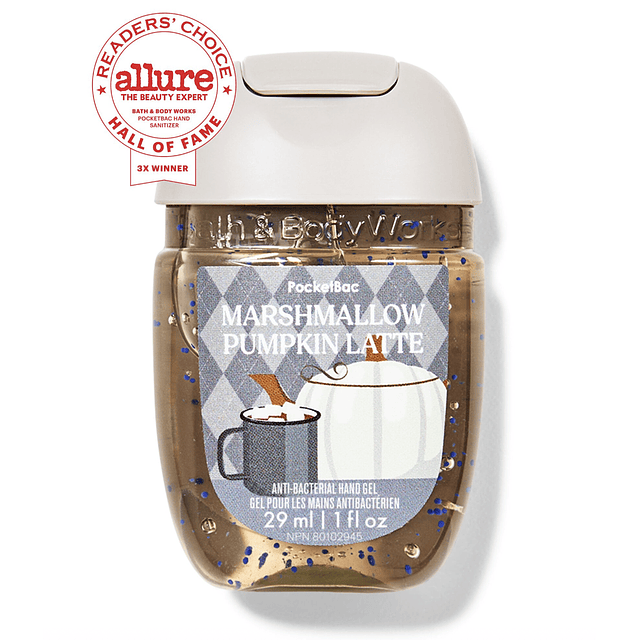 Alcohol Gel Marshmallow Pumpkin Latte Bath & Body Works