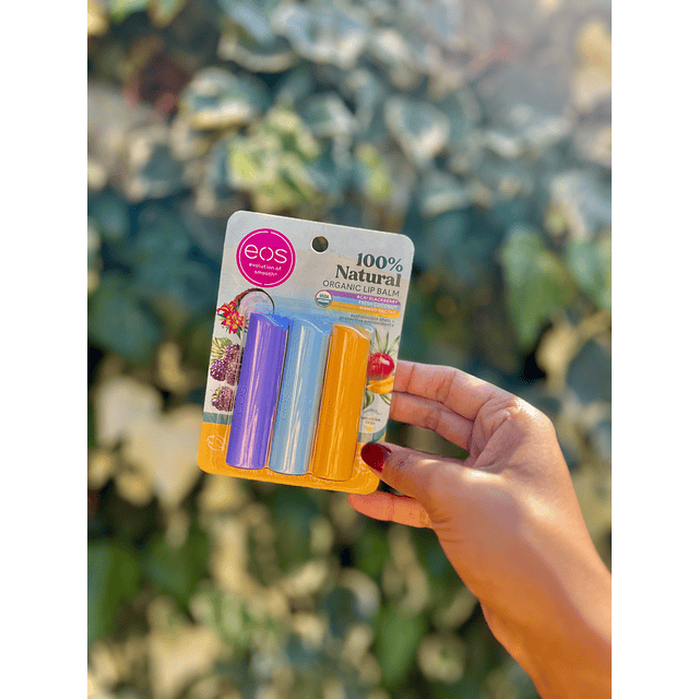 Set Eos Set Organic Lip Balm