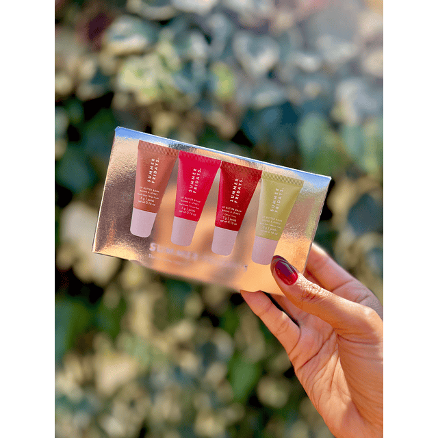 Set Balsamos Labiales Mini Sumer Fridays
