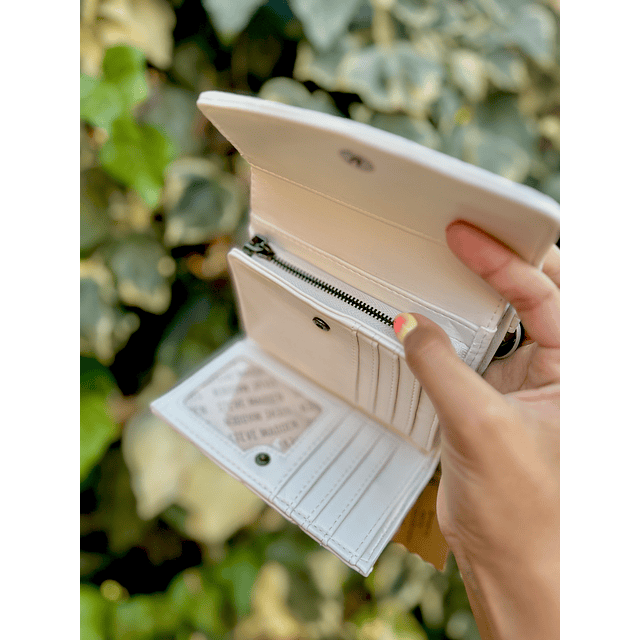 Billetera Steve Madden Blanca