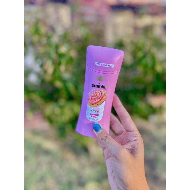 Desodorante Confetti Cake Dove x Crumbl