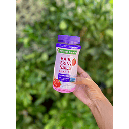 Hair, Skin, And Nails Vitamin Gomitas Biotina  90U