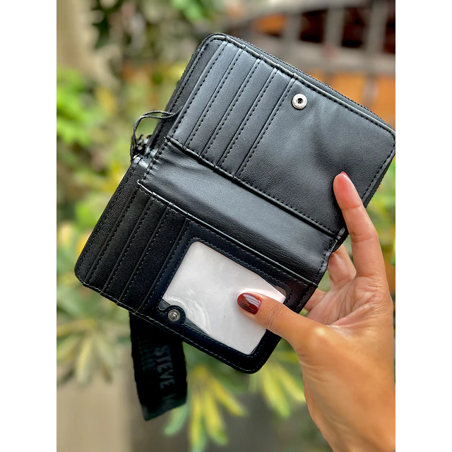 Billetera Steve Madden Black