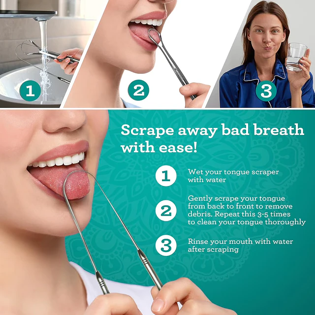 Set Guru Nanda Tongue Scrapers