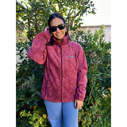 Polar Benton Springs Full Zip Columbia Rich Wine Flowfalls