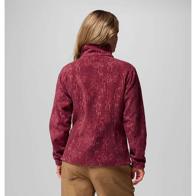 Polar Benton Springs Full Zip Columbia Rich Wine Flowfalls