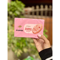 Jabón de Manos en Barra Strawberry Crumb Cake Dove x Crumbl