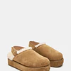Steve Madden Mellow Faux Fur Cognac Suede