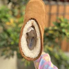 Steve Madden Comfy Chestnut Suede