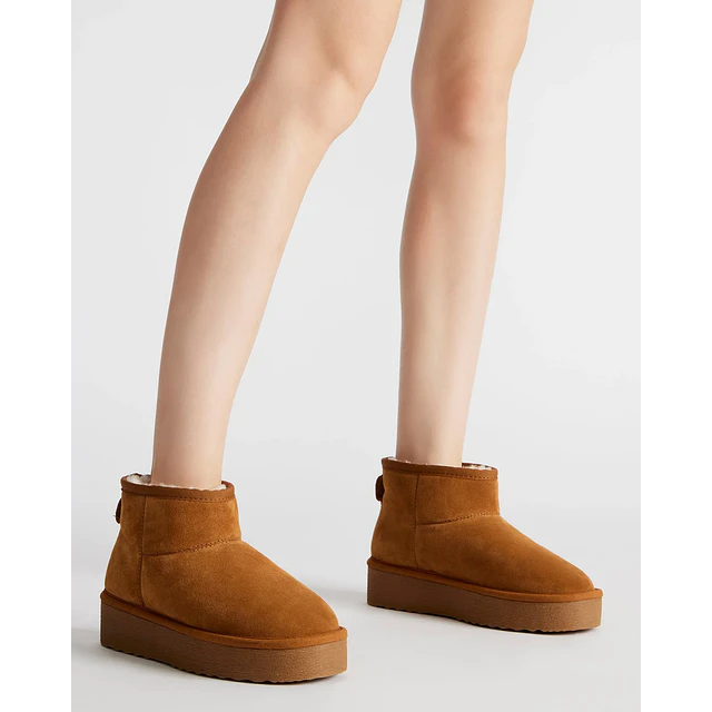 Steve Madden Comfy Chestnut Suede