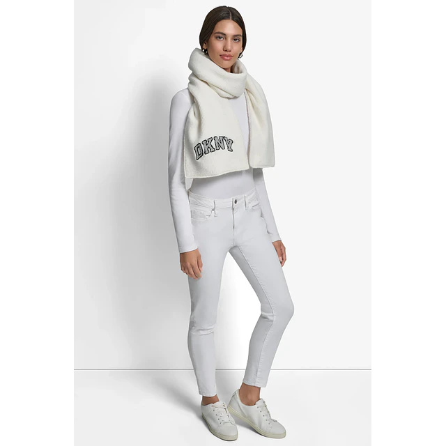 Bufanda Chiporro DKNY Marfil