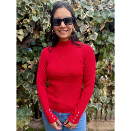 Sweater DKNY Rojo