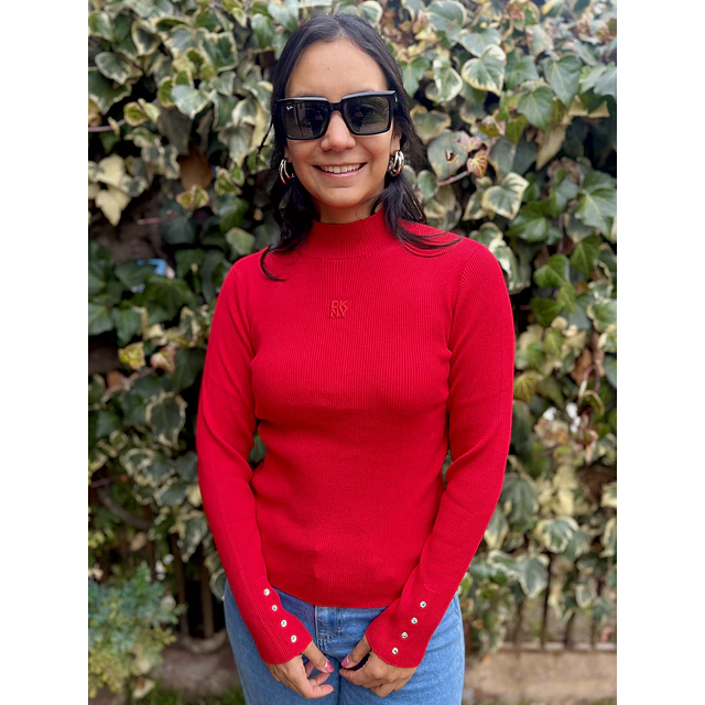 Sweater DKNY Rojo