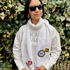 Bufanda Blanca DKNY